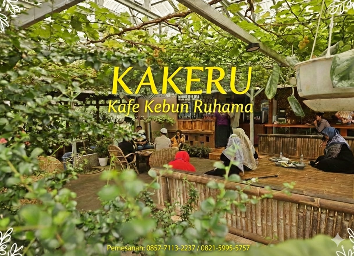 KAKERU (Kafe Kebun Ruhama) - Ruang tenang untuk hati yang ingin pulang