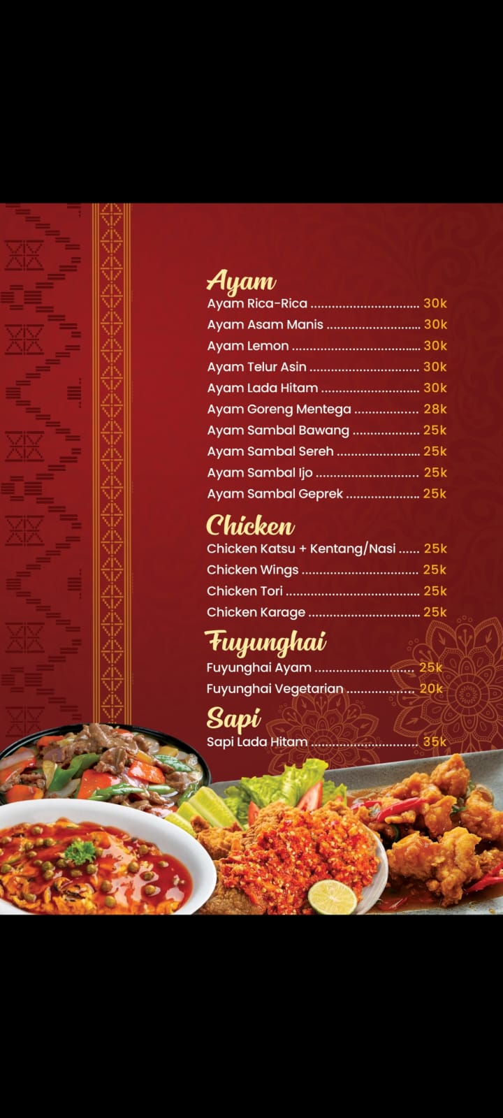 AYAM / CHICKEN / FUYUNGHAI / SAPI